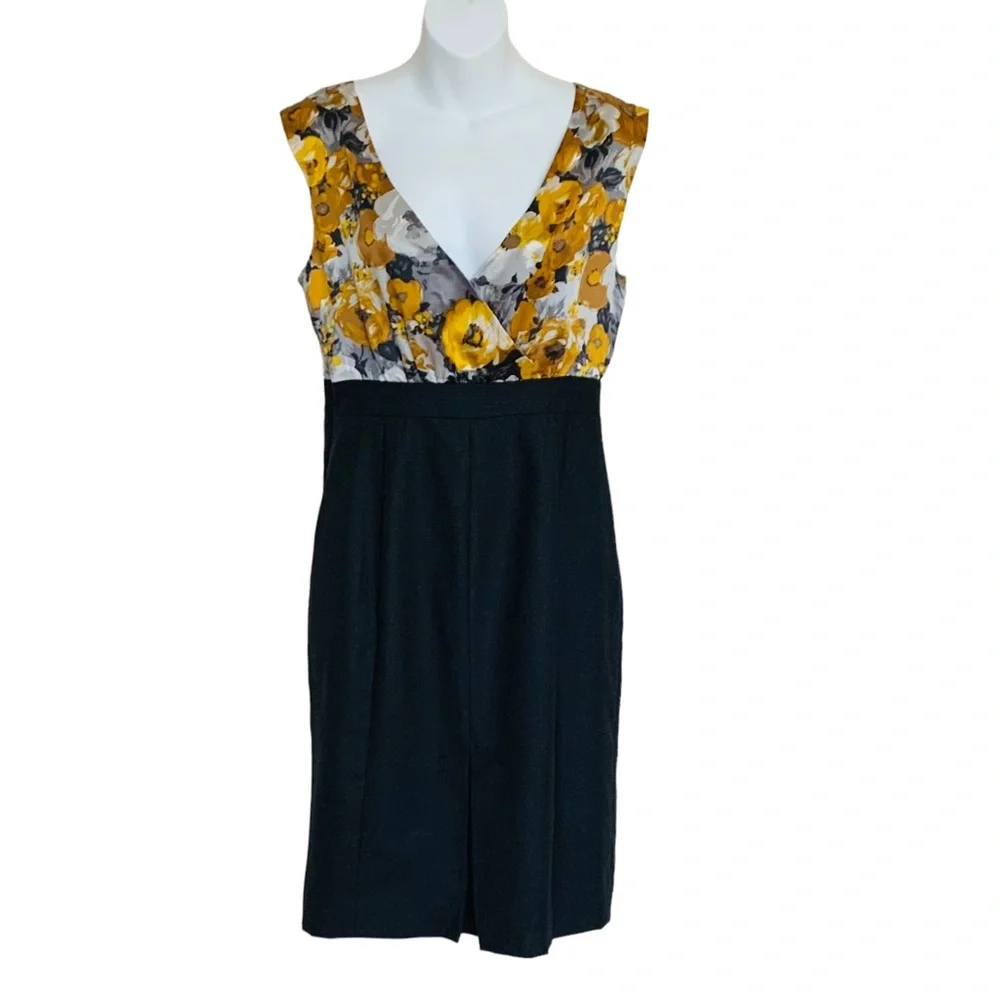 J.Crew Silk Wool Floral Dress Sz 4